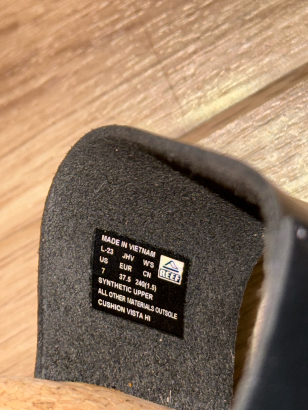 Reef Black Dual-Strap Slide Sandals - Picture 3 of 4